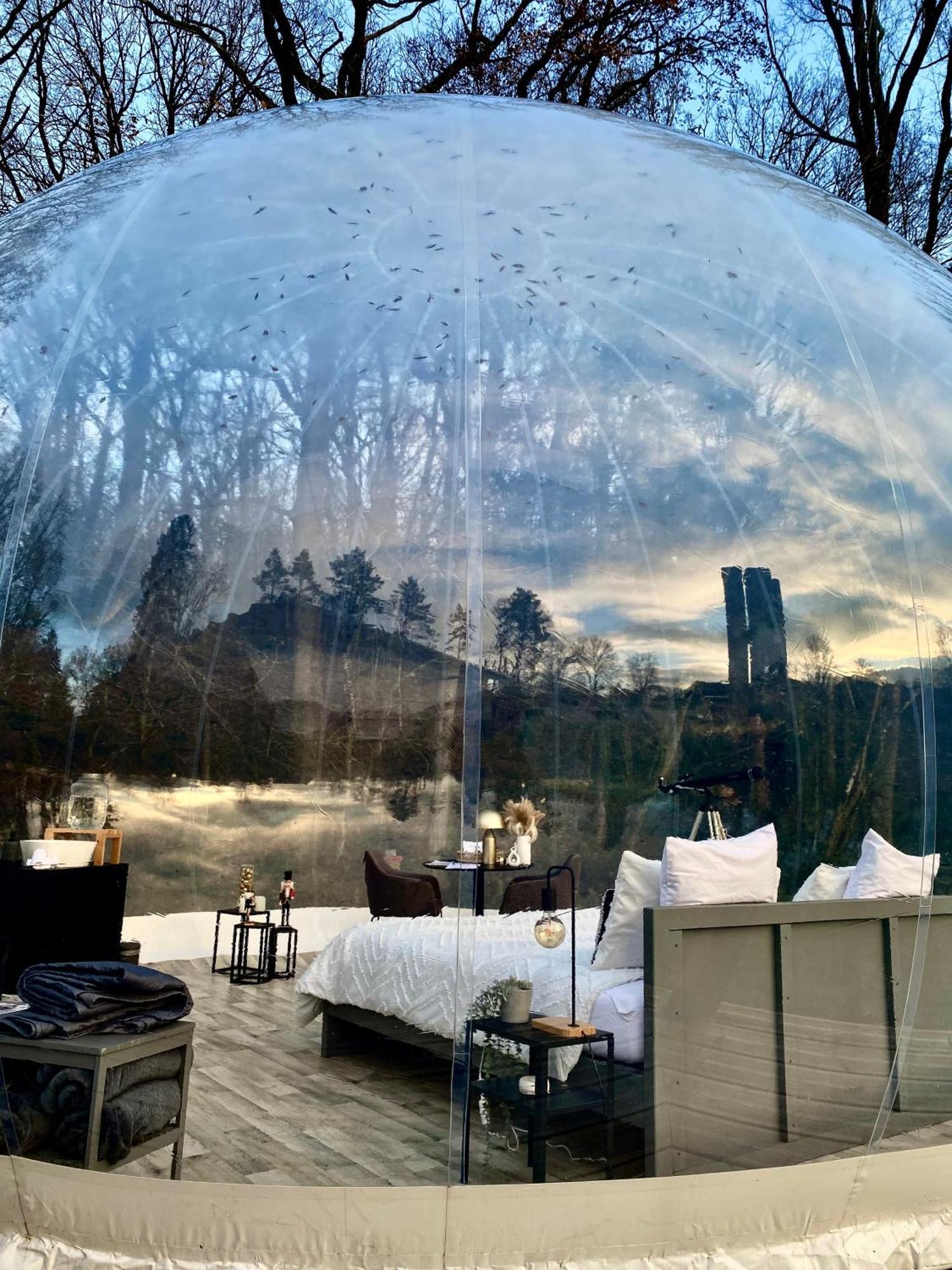 Hotel La Bulle Du Bon'Heure Somme-Leuze Zewnętrze zdjęcie